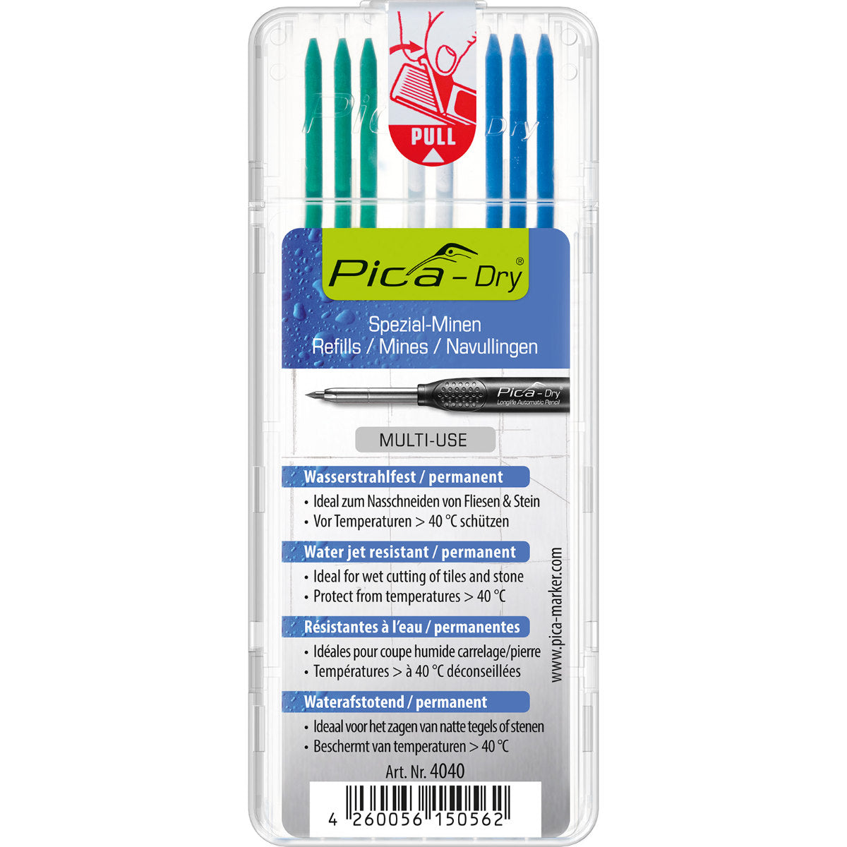 Pica-Dry 3030 Marker + Ersatzminen