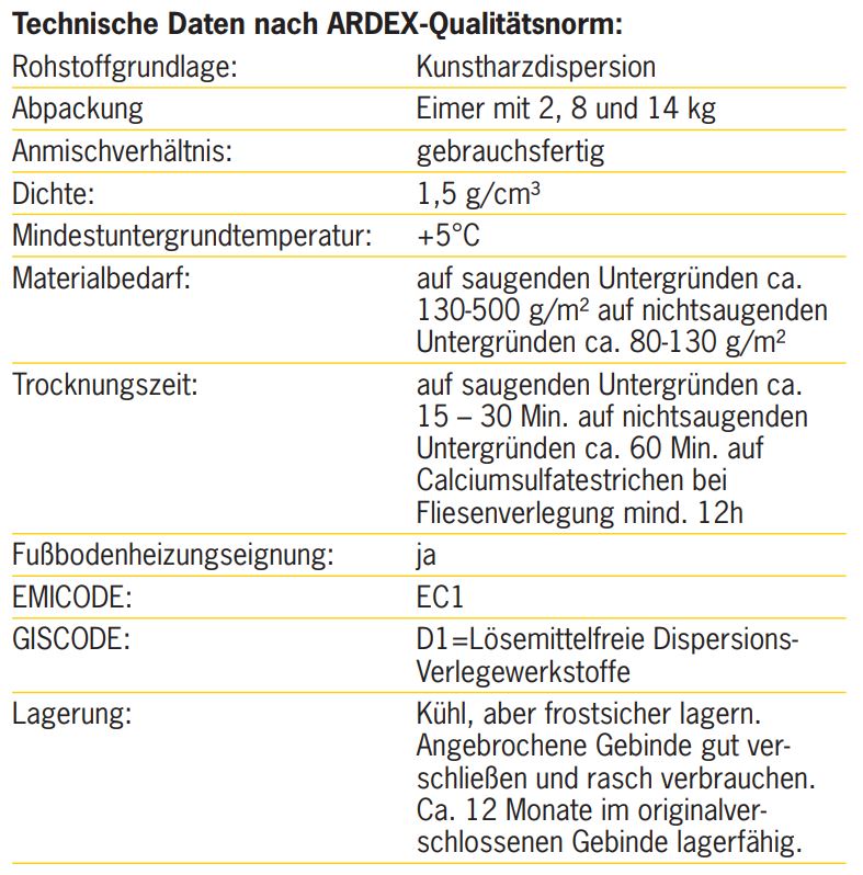 ARDEX P4 READY Multifunktionsgrundierung 2kg