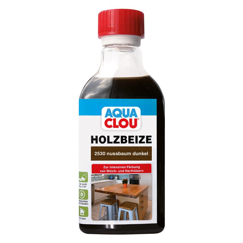 AquaClou Holzbeize 250ml versch. Farben