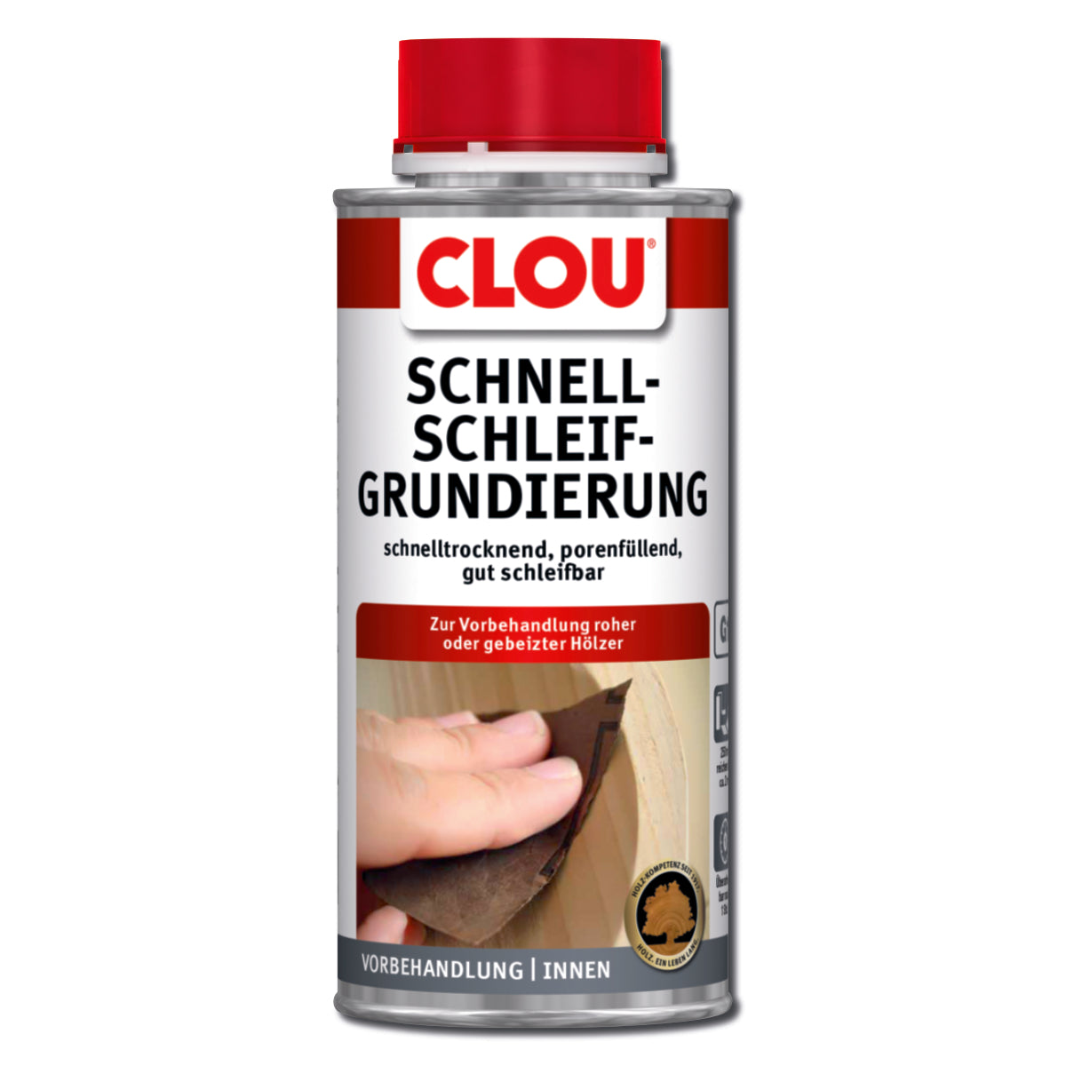CLOU Schnellschleif-Grundierung farblos 250ml