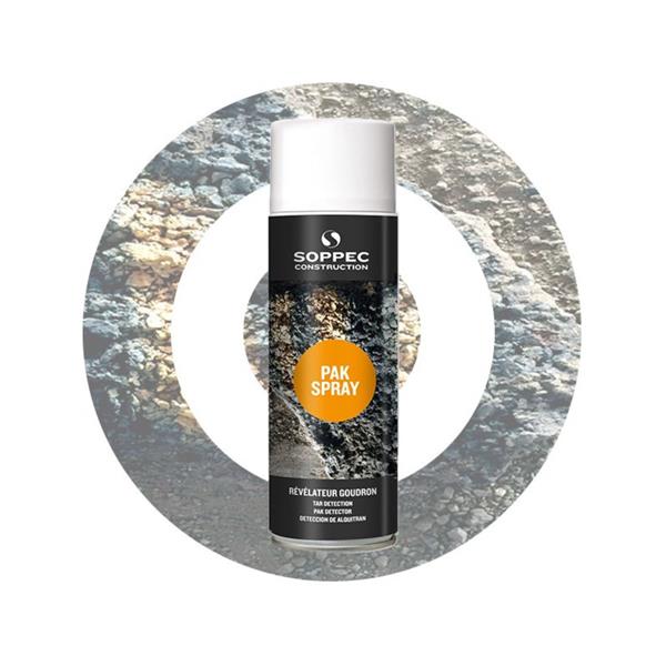 Soppec PAK Detector Spray – Zuverlässige Erkennung von PAK in Teerbelägen