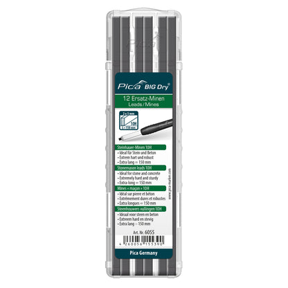 Pica BIG Dry Zimmermanns Bleistift + Ersatzminen