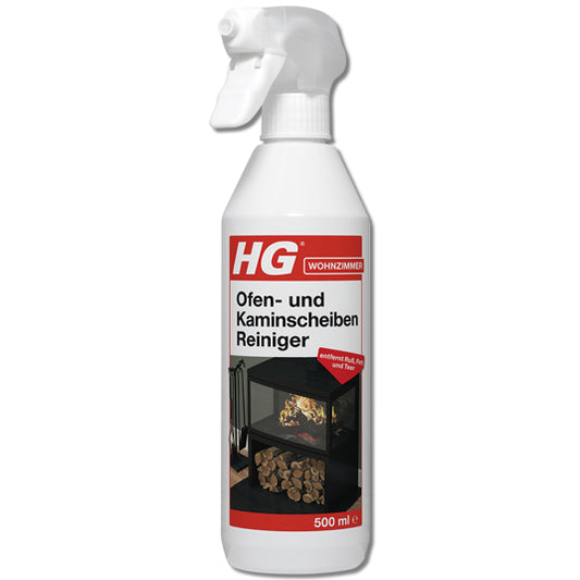 HG Ofen- und Kaminscheibenreiniger Sprühflasche 500 ml