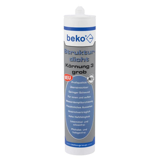 Beko Strukturdicht WEISS 310ml Körnung 3 Grob