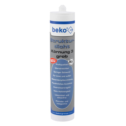 Beko Strukturdicht WEISS 310ml Körnung 3 Grob