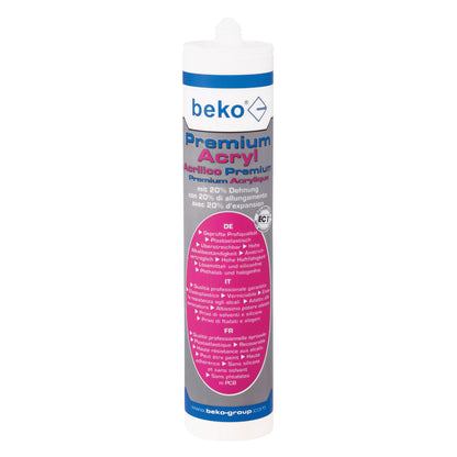 beko Premium-Acryl 20% Dehnung WEISS 310ml