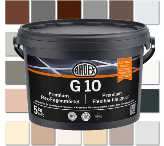 ARDEX G10 Premium Flex-Fugenmörtel 5kg *ALLE FARBEN*