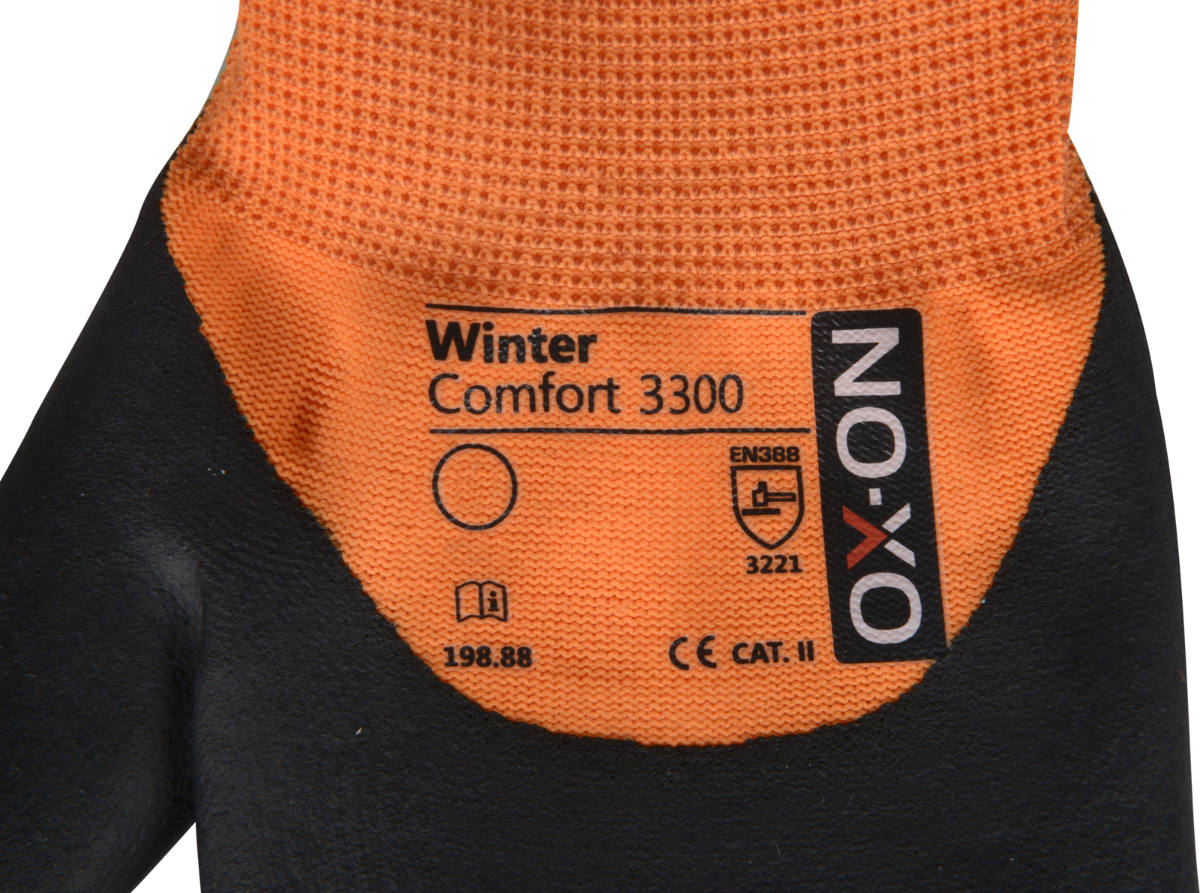 Winterhandschuh OX-ON Winter Comfort 3300 wasserabweisend Arbeitshandschuh