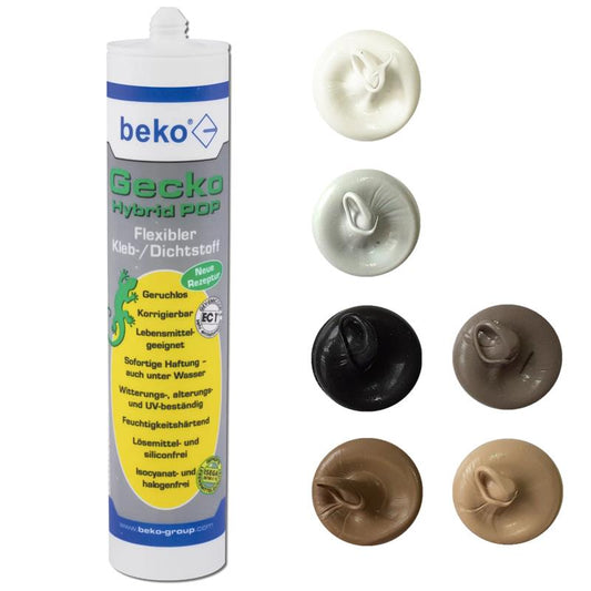 beko Gecko Montagekleber 310ml versch. Farben