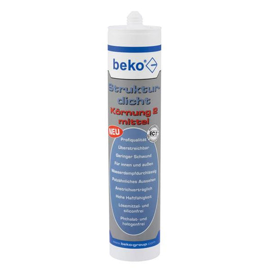 Beko Strukturdicht WEISS 310ml Körnung 2 Mittel