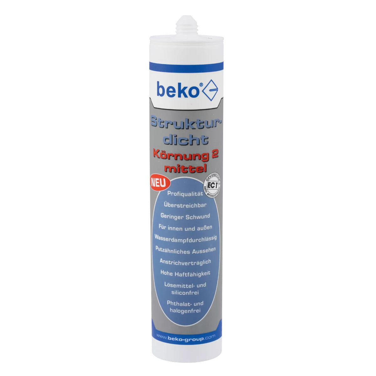 Beko Strukturdicht WEISS 310ml Körnung 2 Mittel