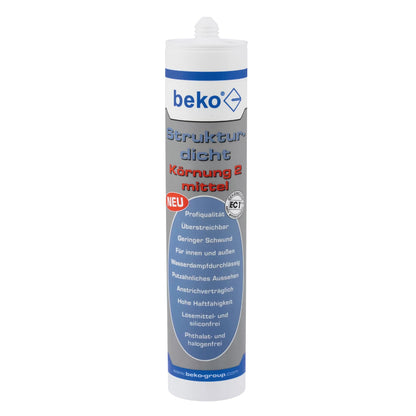 Beko Strukturdicht WEISS 310ml Körnung 2 Mittel