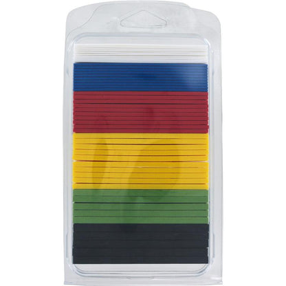 Unterlegplättchen-Set 1-6mm, 100 x 30mm, 50 tlg. Verglasungsklötze