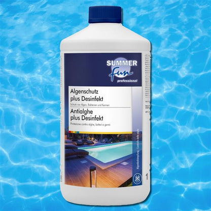 Summer Fun Algenschutzmittel plus Desinfekt 1 Ltr. - schaumarm