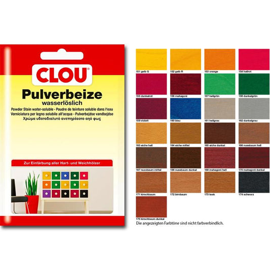 CLOU Pulverbeize wasserlöslich 12g