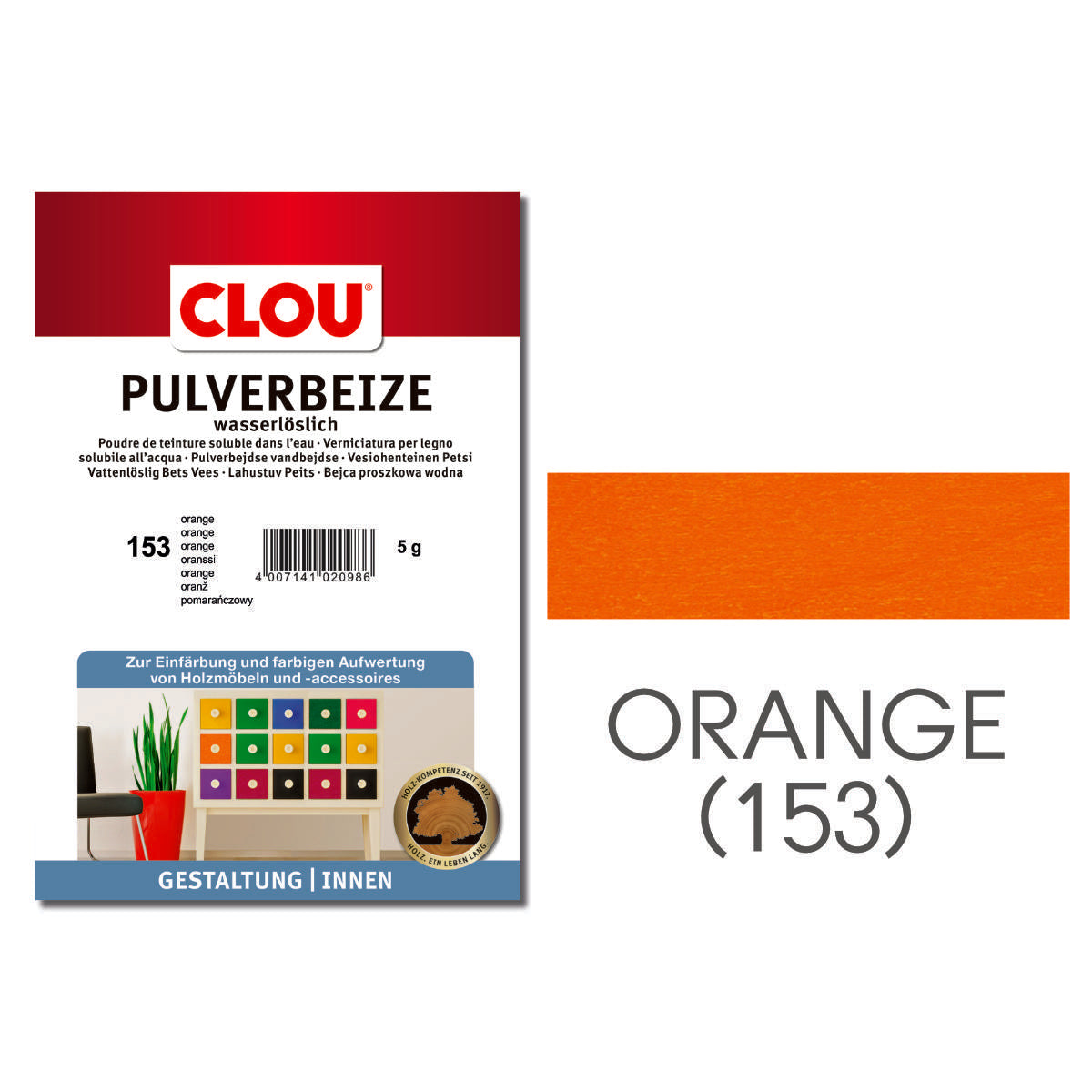 CLOU Pulverbeize wasserlöslich 5g