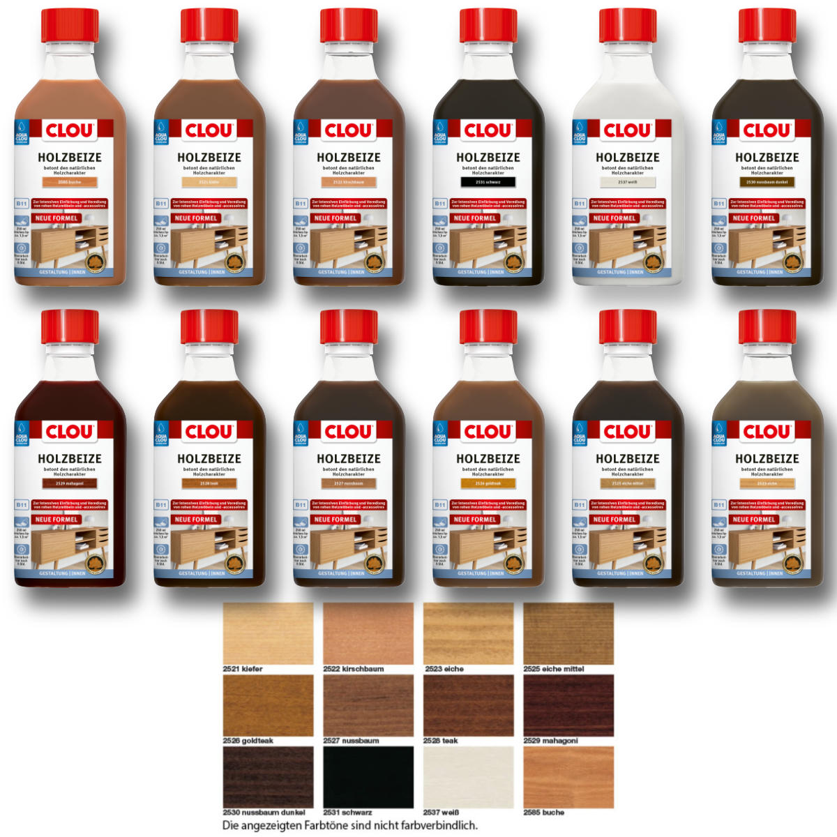 AquaClou Holzbeize 250ml