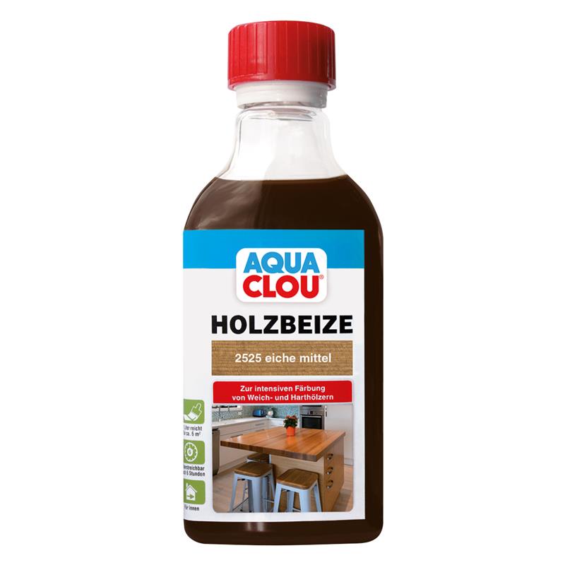 AquaClou Holzbeize 250ml versch. Farben