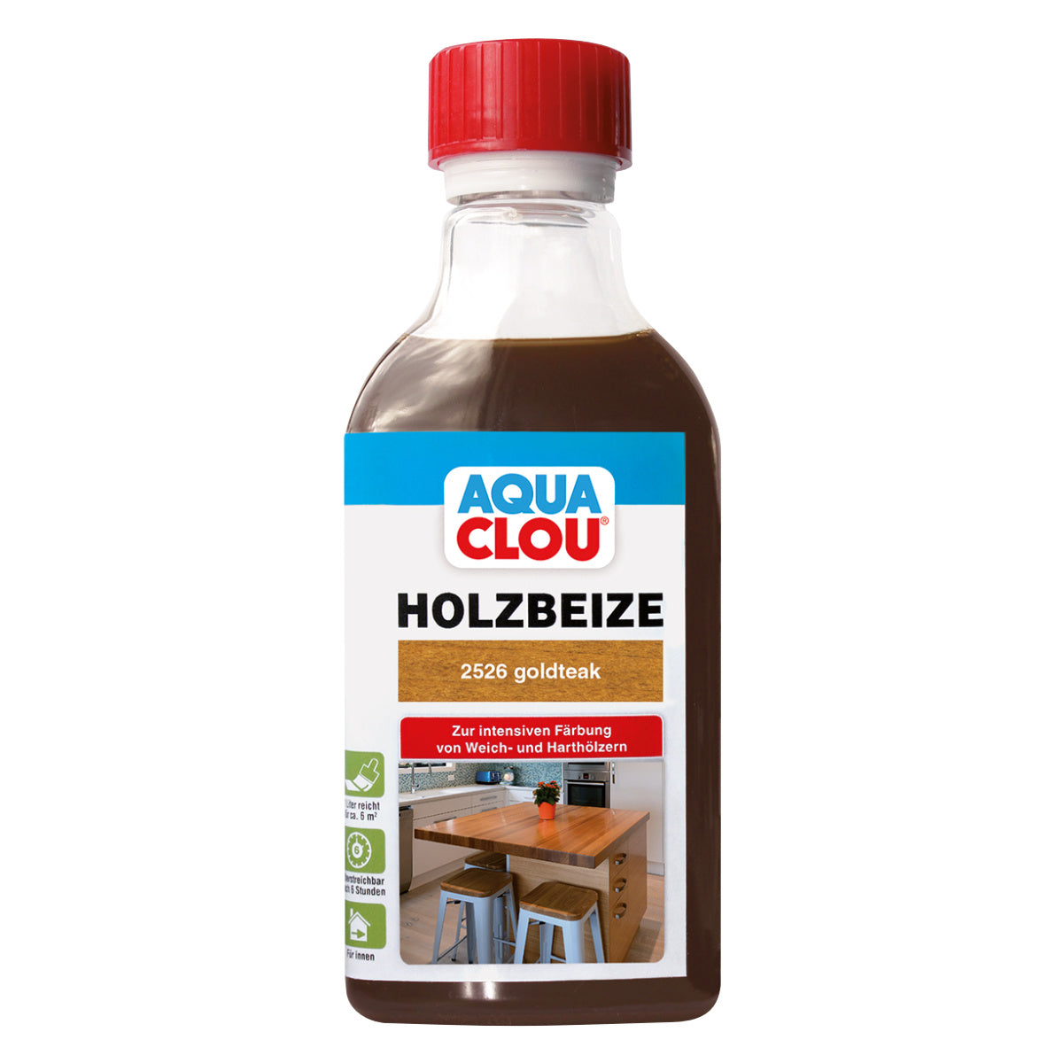 AquaClou Holzbeize 250ml versch. Farben
