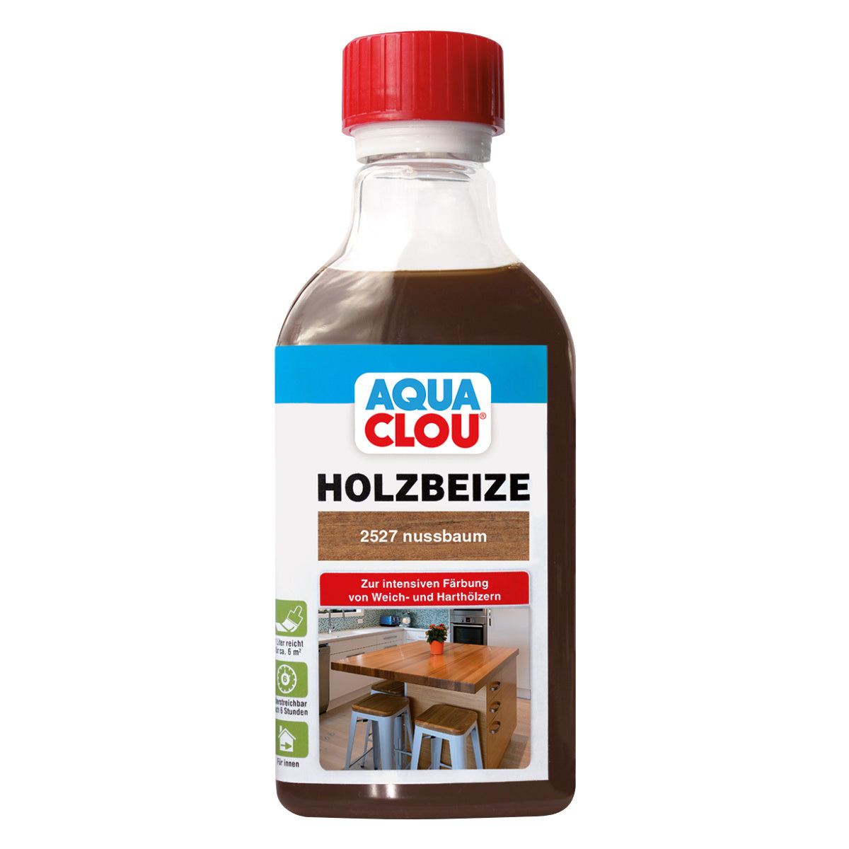 AquaClou Holzbeize 250ml versch. Farben