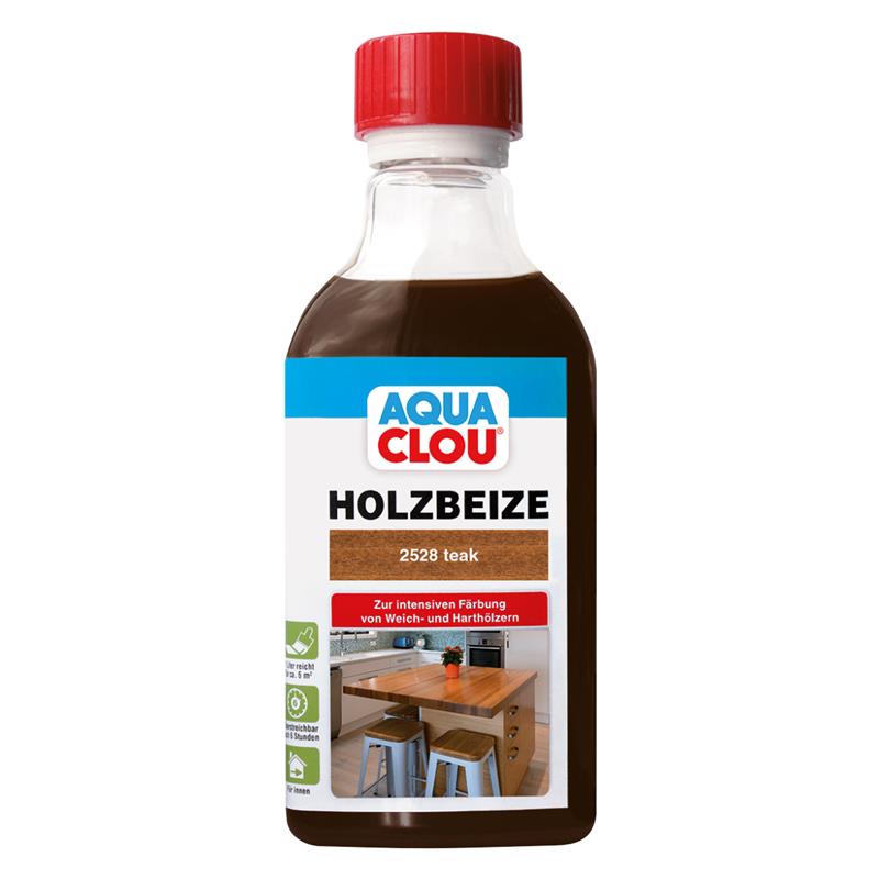 AquaClou Holzbeize 250ml versch. Farben