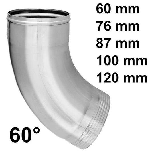 Zink Bogen Fallrohrbogen DN 60 76 87 100 120