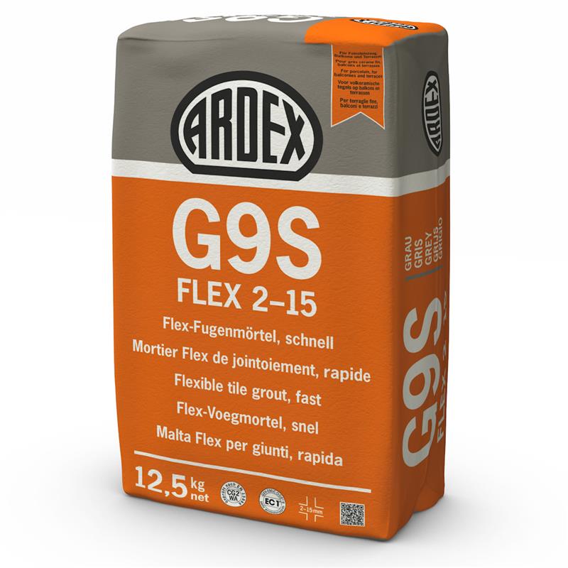 ARDEX G9 S Flex 2-15 Fugenmörtel schnell grau 12,5kg