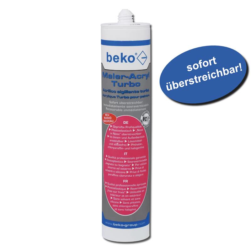 beko Maleracryl TURBO weiß 310ml - sofort überstreichbar