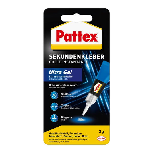 Pattex Ultra Gel Sekundenkleber 3g PSG2C