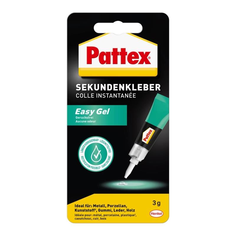 Pattex Easy Gel Power Sekundenkleber 3g PSPS2