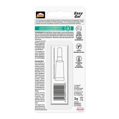 Pattex Easy Gel Power Sekundenkleber 3g PSPS2