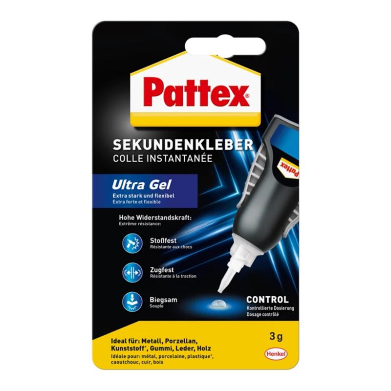 Pattex Control Ultra Gel Sekundenkleber 3g PSG5C