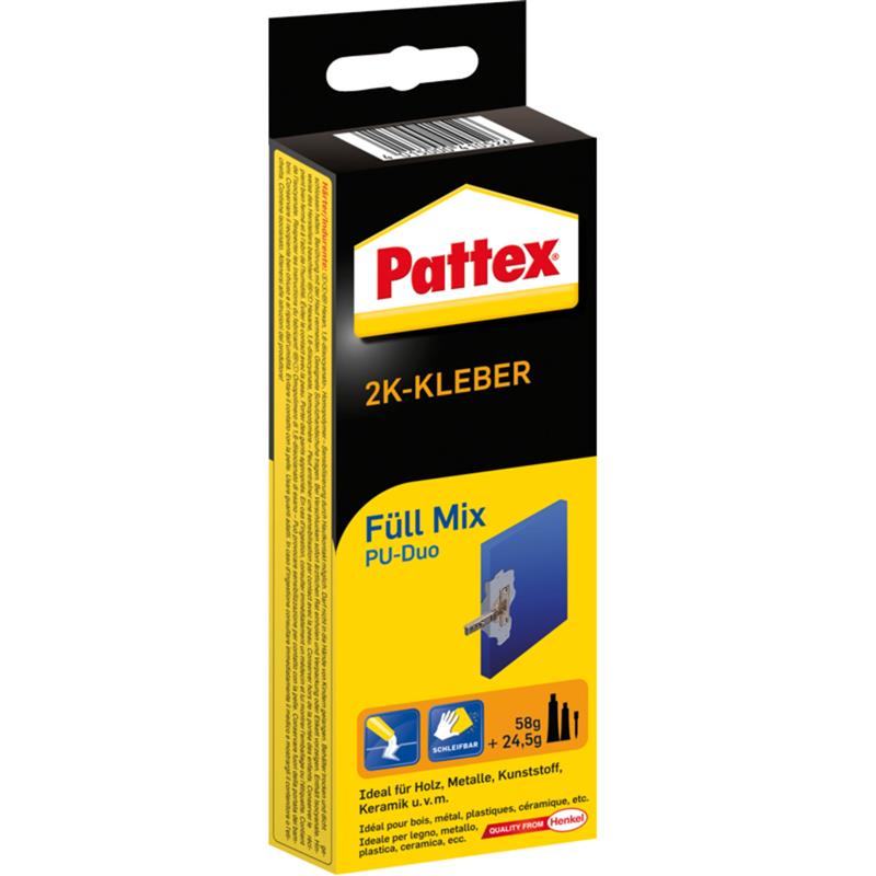 Pattex Füll Mix PU-Duo 2K-Kleber 58g+24,5g