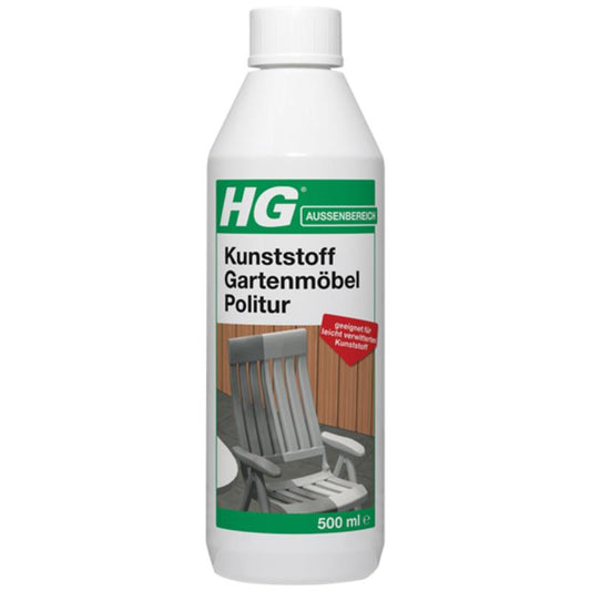 HG Kunststoff Gartenmöbel Politur 500ml