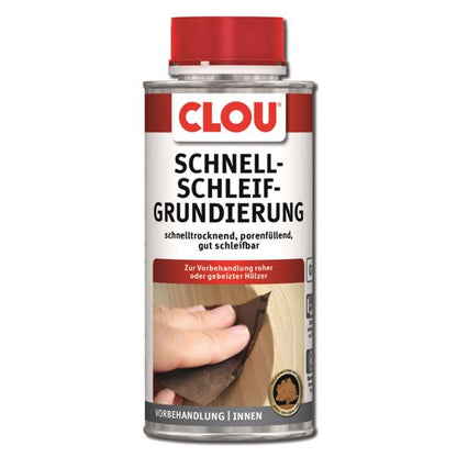 CLOU Schnellschleif-Grundierung farblos 250ml