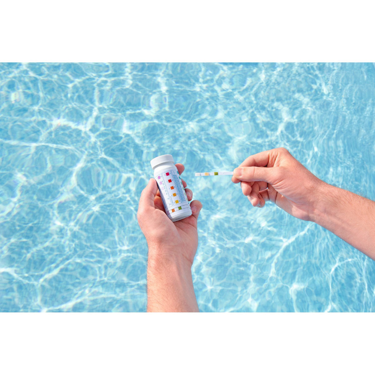 Pool & Spa 3-in-1 Wasser Teststreifen, Bestway Flowclear 50 Stück