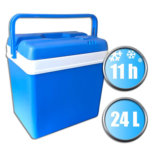 Kühlbox 24 Liter blau, Kunststoff
