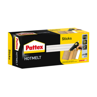Pattex 50x Sticks Heißklebepatronen transparent 1000g