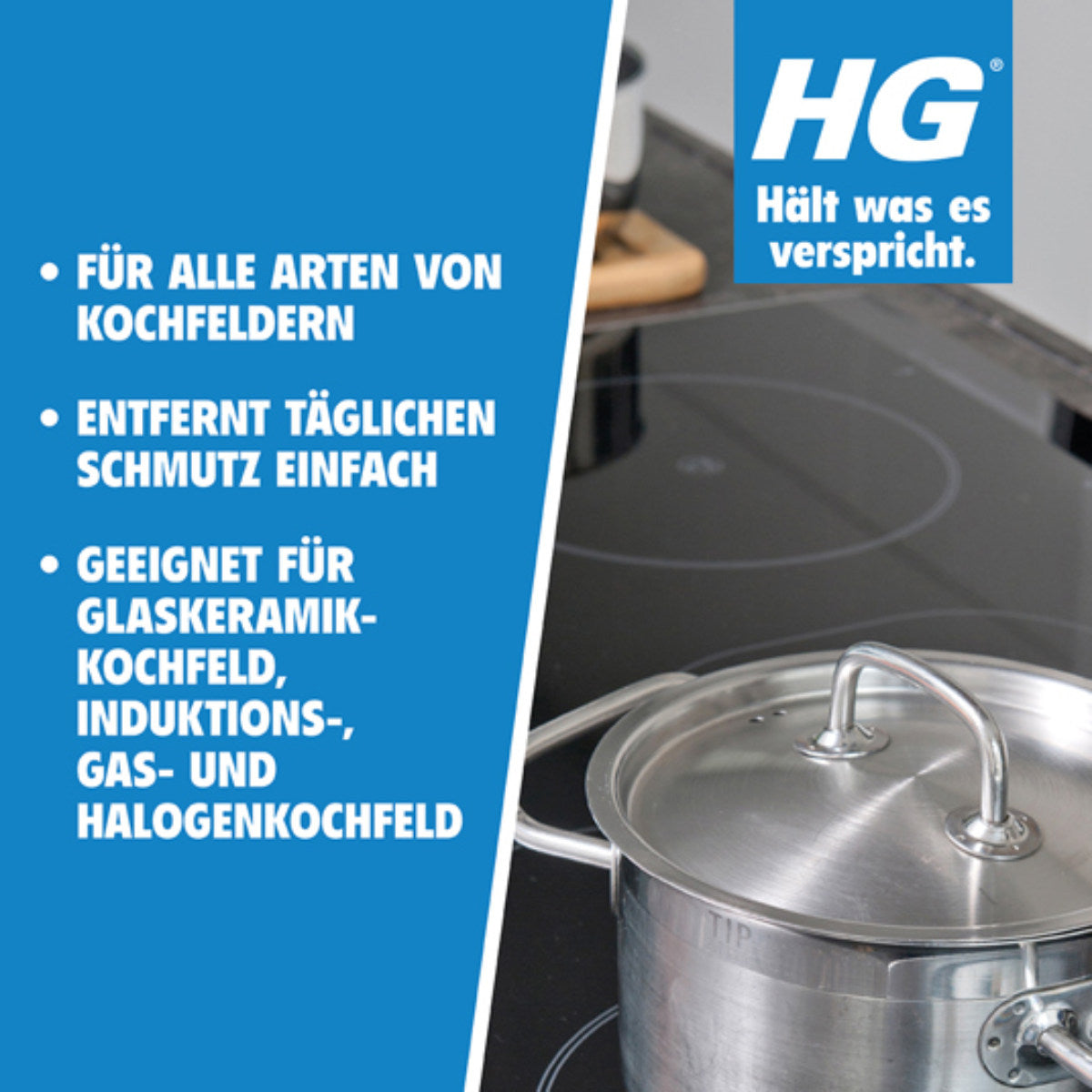 HG Kochfeld Reiniger täglich 500ml