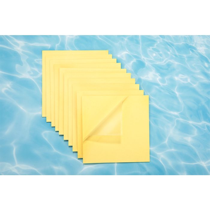 Pool Reparaturflicken Set 6,5x6,5cm, 10 Stk. selbstklebend
