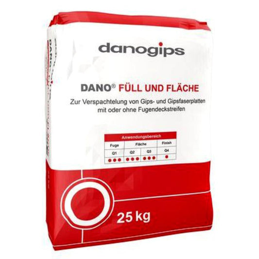 Danogips Dano Füll und Fläche 25kg Sack