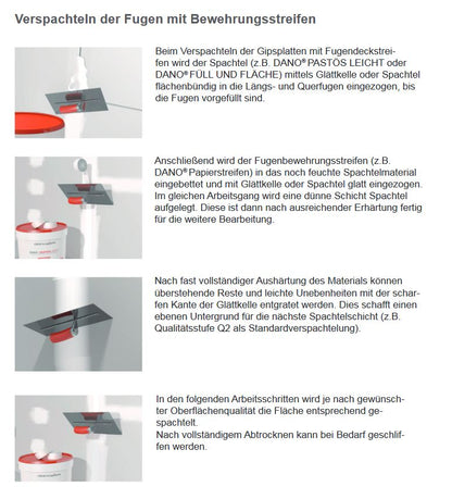 Danogips Dano Füll und Fläche 25kg