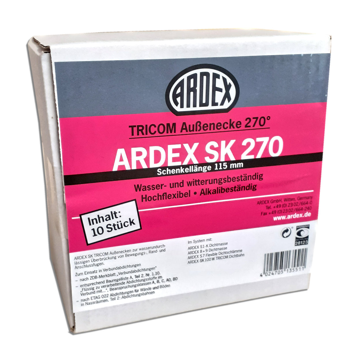 ARDEX SK 270 TRICOM Außenecke 270°