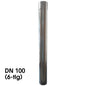 Zink Fallrohr Regenablaufrohr 1m -