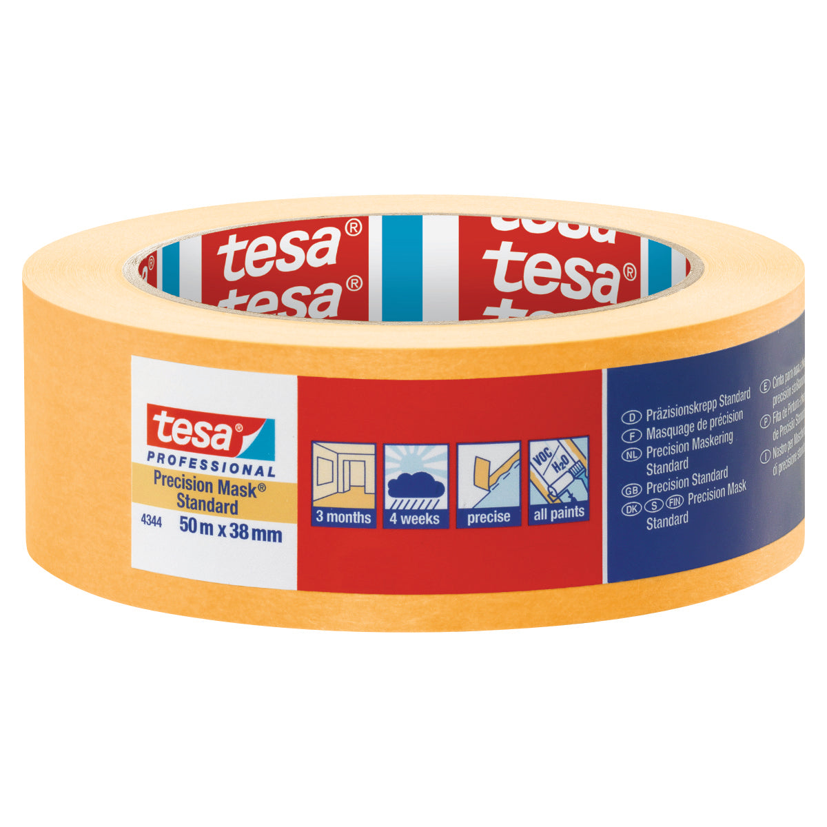 TESA Präzisionskrepp Standard 4344 Orange -