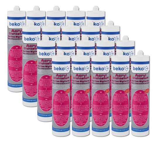 beko Maleracryl weiß 310ml - 20 STK PAKET