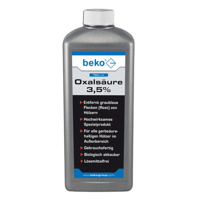 beko TecLine Oxalsäure 3,5% 1 Ltr