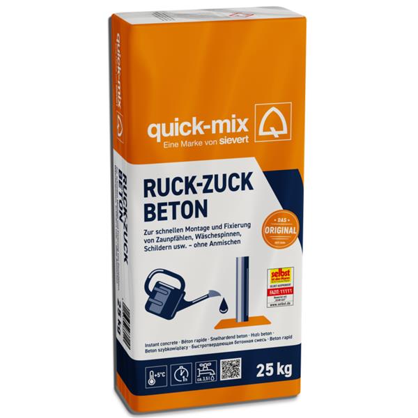 Quick-Mix Ruck-Zuck Beton 25kg