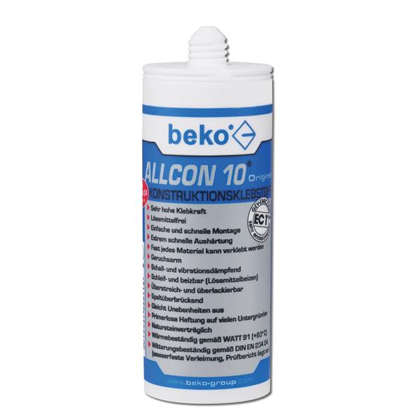 beko Allcon 10 Konstruktionsklebstoff 150ml (KLEIN)