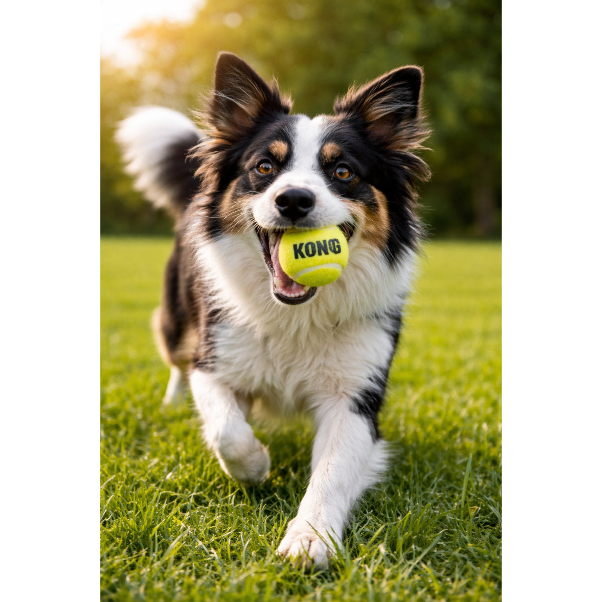 Hundespielzeug KONG SqueakAir Balls 6er Pack M